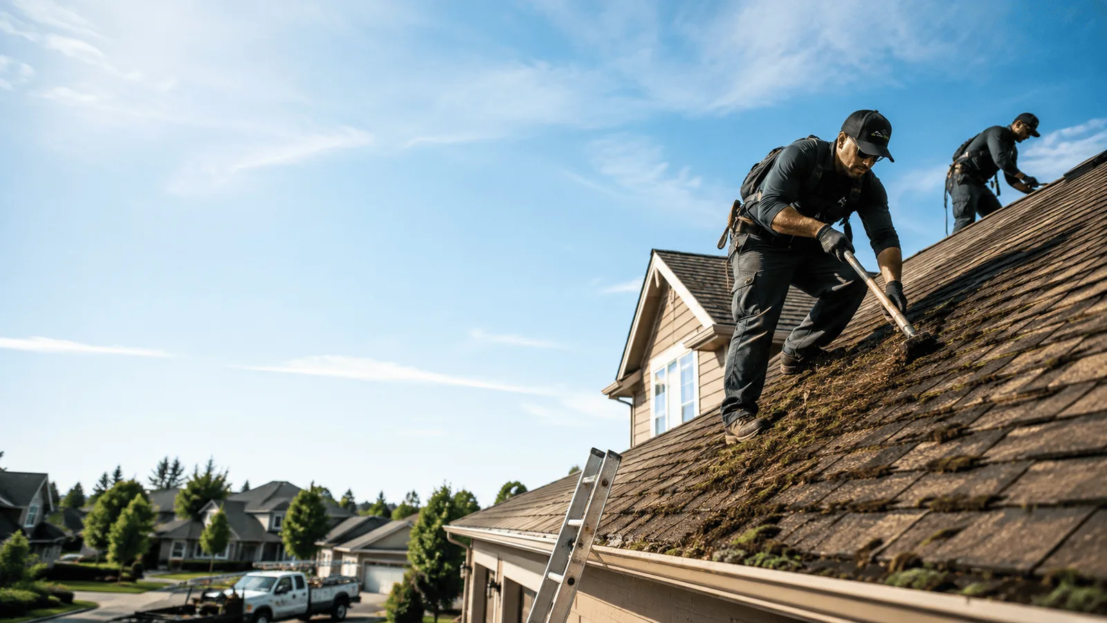 Roof Moss Removal in Pilot Mountain, NC near me